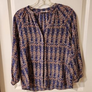 Ellie Kai silk blouse size 2